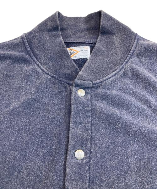 FELCO（フェルコ）FELCO (フェルコ) スナップカーディガン ネイビー サイズ:Lの古着・服飾アイテム