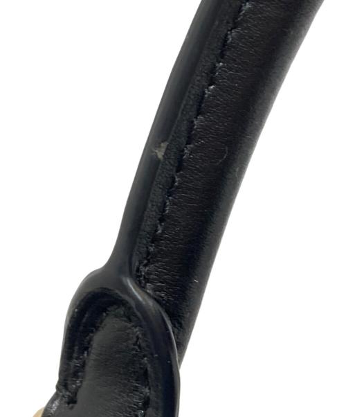 COACH（コーチ）COACH (コーチ) シグネチャーミニボストンバッグ ブラウン×ブラックの古着・服飾アイテム