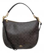 COACHコーチ）の古着「2WAY エル ホーボー」｜ブラウン