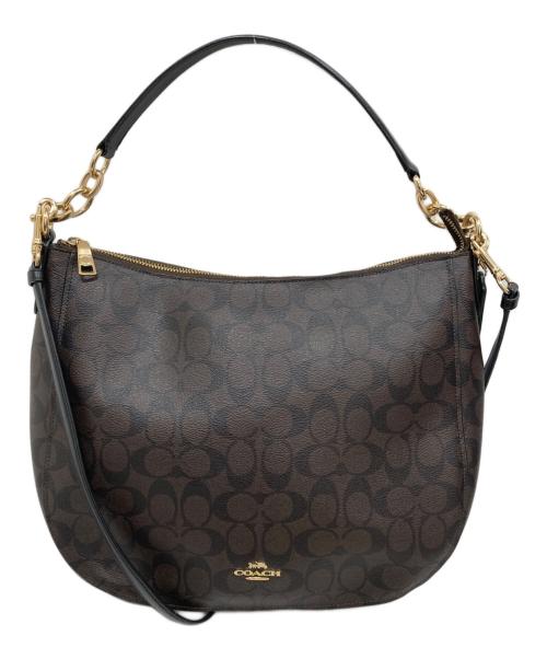 COACH（コーチ）COACH (コーチ) 2WAY エル ホーボー ブラウンの古着・服飾アイテム