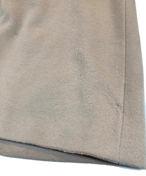 Aquascutum（アクアスキュータム）Aquascutum (アクアスキュータム) ウールチェスターコート ベージュ サイズ:8の古着・服飾アイテム