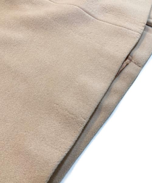 Aquascutum（アクアスキュータム）Aquascutum (アクアスキュータム) ウールチェスターコート ベージュ サイズ:8の古着・服飾アイテム