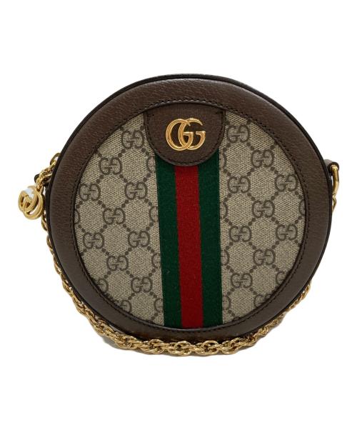 GUCCI（グッチ）GUCCI (グッチ) GGミニラウンドショルダーバッグの古着・服飾アイテム