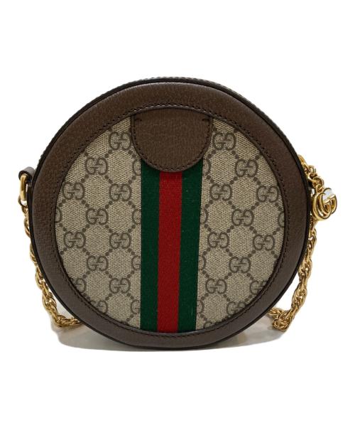 GUCCI（グッチ）GUCCI (グッチ) GGミニラウンドショルダーバッグの古着・服飾アイテム