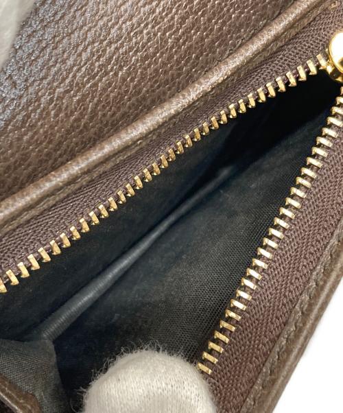 GUCCI（グッチ）GUCCI (グッチ) GG カードケース ウォレット ブラウンの古着・服飾アイテム