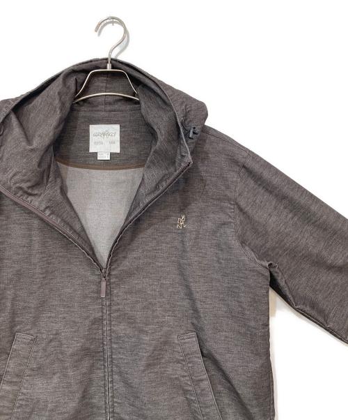 GRAMICCI（グラミチ）GRAMICCI (グラミチ) フーデッドジャケット ブラウン サイズ:Mの古着・服飾アイテム