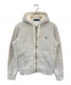 POLO RALPH LAURENポロ・ラルフローレン）の古着「裏サーマルジップパーカー」｜グレー