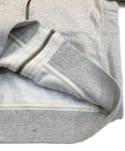 POLO RALPH LAUREN（ポロ・ラルフローレン）POLO RALPH LAUREN (ポロ・ラルフローレン) 裏サーマルジップパーカー グレー サイズ:Mの古着・服飾アイテム