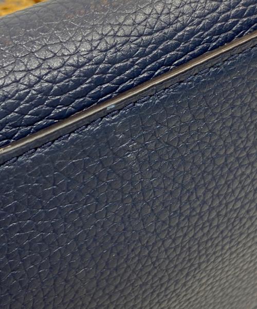 TORY BURCH（トリーバーチ）TORY BURCH (トリーバーチ) 2WAYチェーンショルダーバッグ ネイビーの古着・服飾アイテム