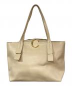 Chloeクロエ）の古着「Cトートバッグ」｜ベージュ