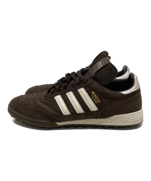 adidas（アディダス）adidas (アディダス) Mundial Team/ムンディアルチーム ローカットスニーカー ブラウン サイズ:SIZE 27.5cmの古着・服飾アイテム