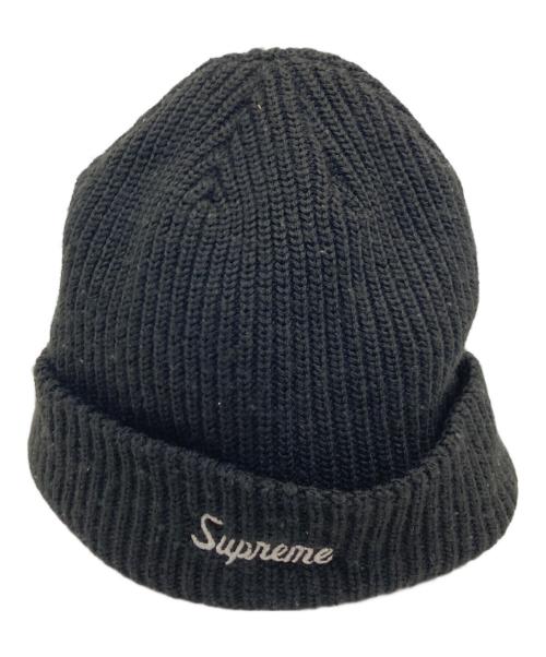 SUPREME（シュプリーム）SUPREME (シュプリーム) Loose Gauge Beanie/ルーズゲージビーニー ブラックの古着・服飾アイテム