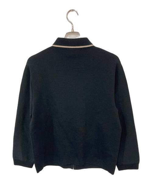 SUPREME（シュプリーム）SUPREME (シュプリーム) Chest Stripe Zip Up Cardigan ブラック サイズ:Mの古着・服飾アイテム