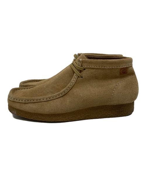 CLARKS（クラークス）CLARKS (クラークス) ワラビーシューズ ベージュ サイズ:26の古着・服飾アイテム