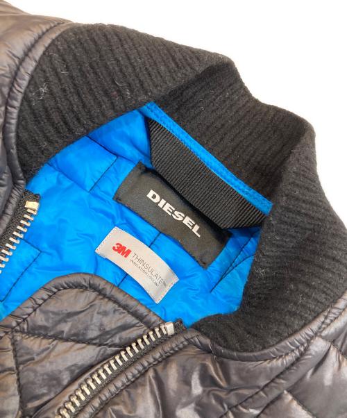 DIESEL（ディーゼル）DIESEL (ディーゼル) ジップアップジャケット ブラック サイズ:Mの古着・服飾アイテム