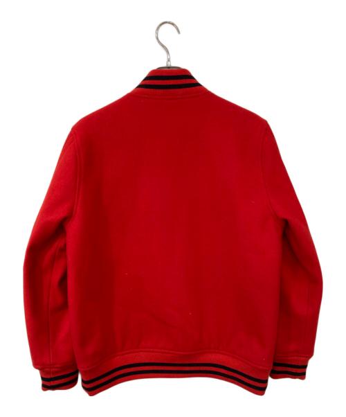 NITRAID（ナイトレイド）nitraid (ナイトレイド) ウールスタジャン レッド サイズ:Lの古着・服飾アイテム