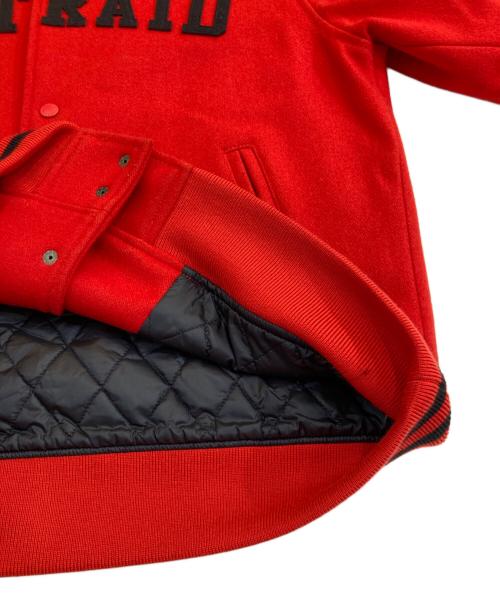 NITRAID（ナイトレイド）nitraid (ナイトレイド) ウールスタジャン レッド サイズ:Lの古着・服飾アイテム