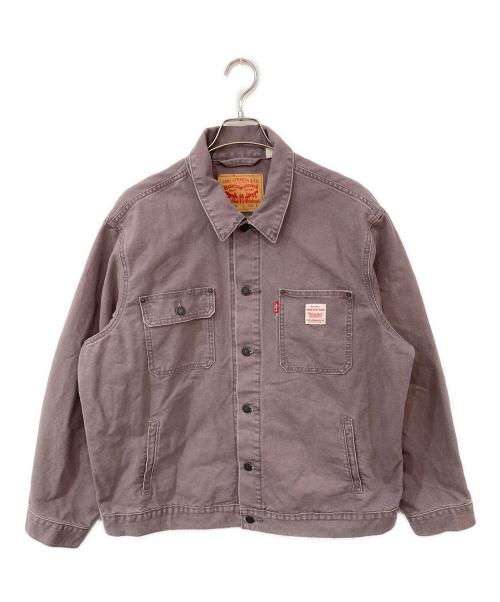 LEVI'S（リーバイス）LEVI'S (リーバイス) SUNSET TRUCKER JACKET パープル サイズ:Lの古着・服飾アイテム