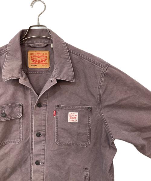 LEVI'S（リーバイス）LEVI'S (リーバイス) SUNSET TRUCKER JACKET パープル サイズ:Lの古着・服飾アイテム