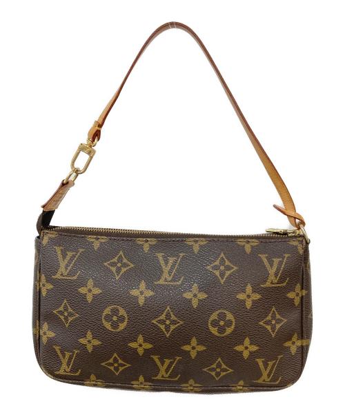 LOUIS VUITTON（ルイ ヴィトン）LOUIS VUITTON (ルイ ヴィトン) ポシェット・アクセソワール モノグラム ブラウンの古着・服飾アイテム