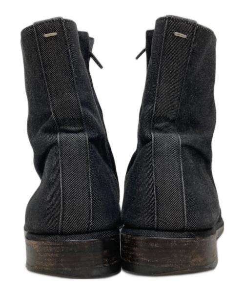 Martin Margiela22（マルタン・マルジェラ22）Martin Margiela22 (マルタン・マルジェラ22) サイドジップブーツ ブラック サイズ:43の古着・服飾アイテム