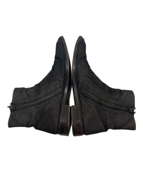 Martin Margiela22（マルタン・マルジェラ22）Martin Margiela22 (マルタン・マルジェラ22) サイドジップブーツ ブラック サイズ:43の古着・服飾アイテム