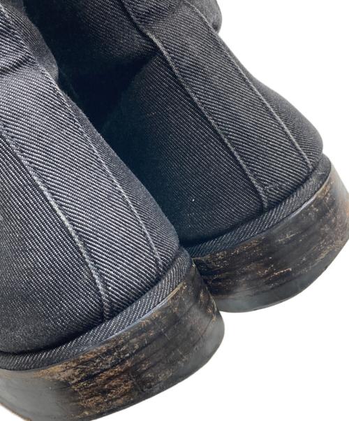 Martin Margiela22（マルタン・マルジェラ22）Martin Margiela22 (マルタン・マルジェラ22) サイドジップブーツ ブラック サイズ:43の古着・服飾アイテム