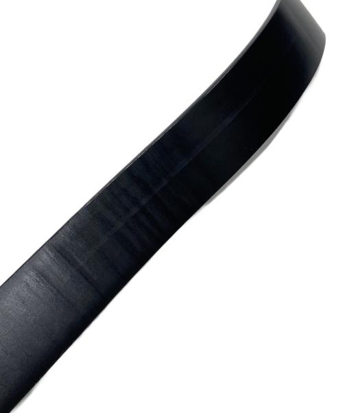 PRADA（プラダ）PRADA (プラダ) スクエアバックルベルト ブラックの古着・服飾アイテム