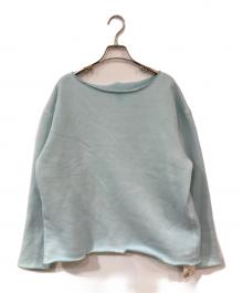 Whim Gazette（ウィムガゼット）の古着「ピグメントスウェットプルオーバー」｜スカイブルー