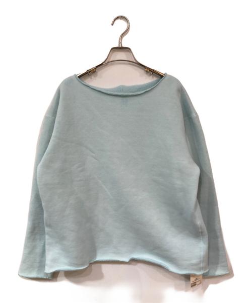 Whim Gazette（ウィムガゼット）Whim Gazette (ウィムガゼット) ピグメントスウェットプルオーバー スカイブルー サイズ:FREEの古着・服飾アイテム