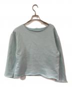 Whim Gazetteウィムガゼット）の古着「ピグメントスウェットプルオーバー」｜スカイブルー
