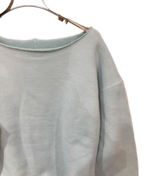 Whim Gazette（ウィムガゼット）Whim Gazette (ウィムガゼット) ピグメントスウェットプルオーバー スカイブルー サイズ:FREEの古着・服飾アイテム