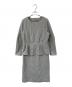 theory luxe（セオリーリュクス）の古着「Marty B Mox アンサンブルワンピース」｜グレー