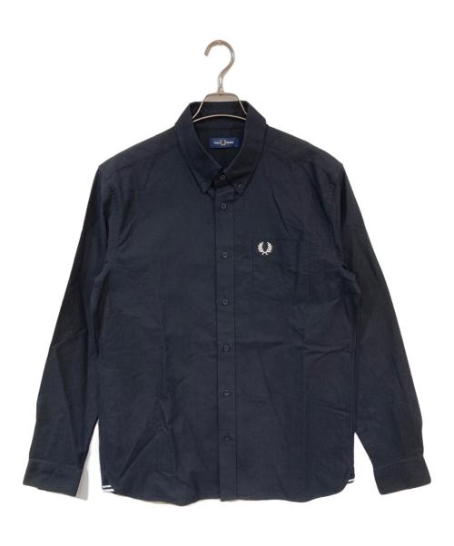 FRED PERRY（フレッドペリー）FRED PERRY (フレッドペリー) オックスフォードシャツ ブラック サイズ:Lの古着・服飾アイテム