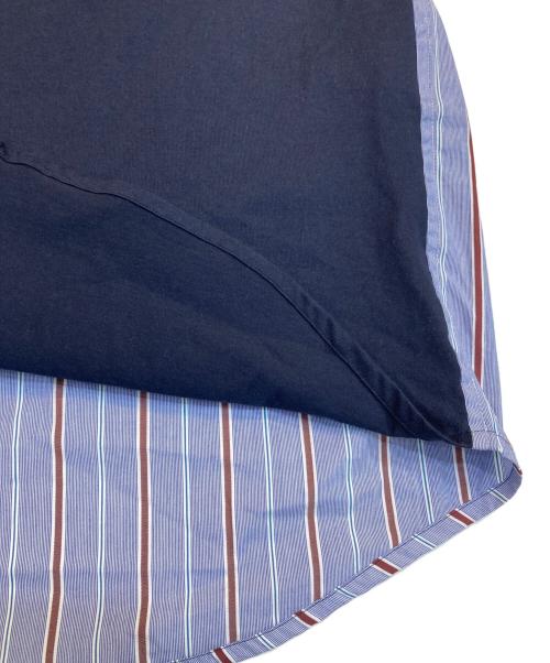 Vivienne Westwood（ヴィヴィアンウエストウッド）Vivienne Westwood (ヴィヴィアンウエストウッド) 切替シャツ ネイビー サイズ:44の古着・服飾アイテム