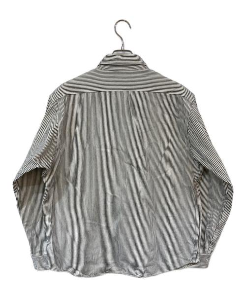 SUGAR CANE（シュガーケーン）SUGAR CANE (シュガーケーン) HICKORY STRIPE WORK SHIRT ホワイト サイズ:XXLの古着・服飾アイテム