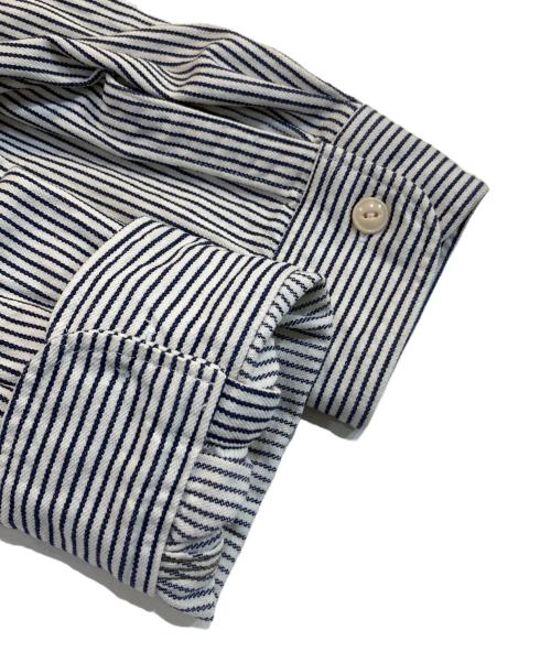 SUGAR CANE（シュガーケーン）SUGAR CANE (シュガーケーン) HICKORY STRIPE WORK SHIRT ホワイト サイズ:XXLの古着・服飾アイテム