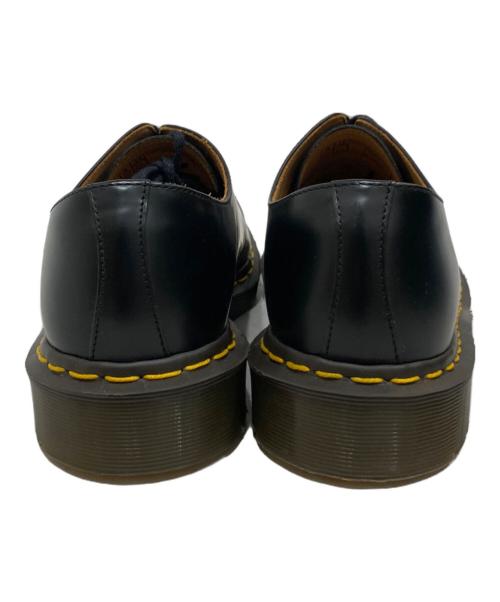 Dr.Martens（ドクターマーチン）Dr.Martens (ドクターマーチン) COMME des GARCONS HOMME DEUX (コムデギャルソン オム ドゥ) 3ホールシューズ ブラック サイズ:UK 9の古着・服飾アイテム