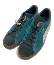 PUMA（プーマ）の古着「SUEDE STAPLE MALACHITEALP」｜グリーン