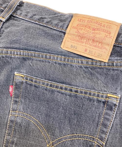 LEVI'S（リーバイス）LEVI'S (リーバイス) 501ブラックデニムパンツ グレー サイズ:W36の古着・服飾アイテム