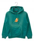 stussyステューシー）の古着「Orange Slice Hoodie」｜グリーン