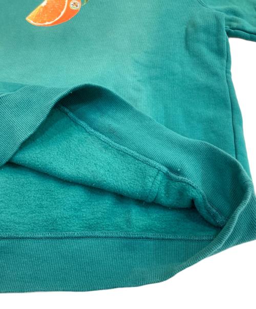 stussy（ステューシー）stussy (ステューシー) Orange Slice Hoodie グリーン サイズ:Sの古着・服飾アイテム