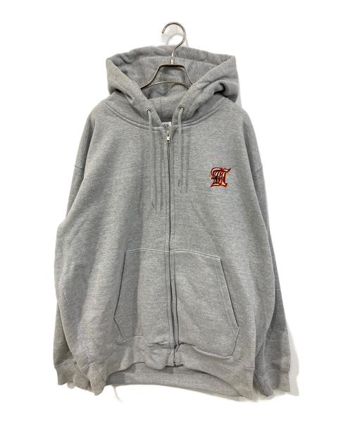 HAIGHT（ヘイト）HAIGHT (ヘイト) ジップパーカー グレー サイズ:XXLの古着・服飾アイテム