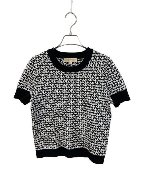 MICHAEL KORS（マイケルコース）MICHAEL KORS (マイケルコース) 半袖ニット ブラック サイズ:SIZE Sの古着・服飾アイテム