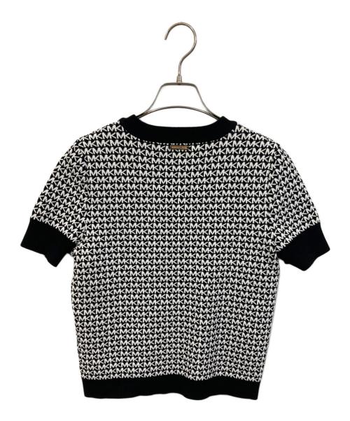 MICHAEL KORS（マイケルコース）MICHAEL KORS (マイケルコース) 半袖ニット ブラック サイズ:SIZE Sの古着・服飾アイテム