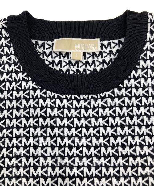 MICHAEL KORS（マイケルコース）MICHAEL KORS (マイケルコース) 半袖ニット ブラック サイズ:SIZE Sの古着・服飾アイテム