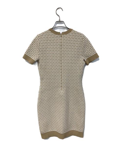MICHAEL KORS（マイケルコース）MICHAEL KORS (マイケル・コース) 半袖ワンピース ベージュ サイズ:SIZE Sの古着・服飾アイテム
