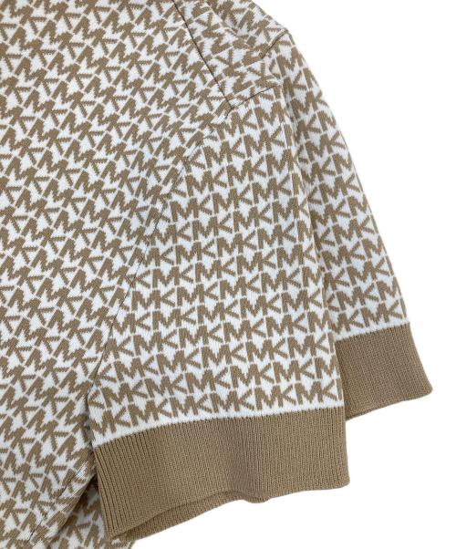 MICHAEL KORS（マイケルコース）MICHAEL KORS (マイケル・コース) 半袖ワンピース ベージュ サイズ:SIZE Sの古着・服飾アイテム