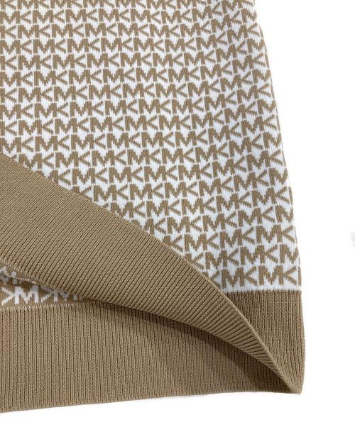 MICHAEL KORS（マイケルコース）MICHAEL KORS (マイケル・コース) 半袖ワンピース ベージュ サイズ:SIZE Sの古着・服飾アイテム