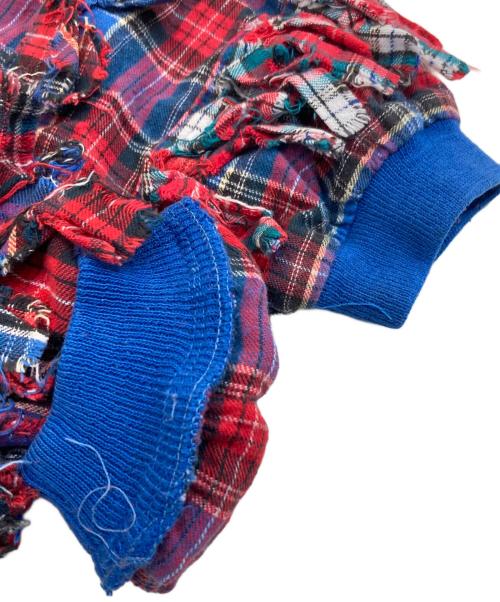 PAULA SWEET（ポーラスウィート）paula sweet (ポーラスウィート) フリンジ プルオーバ レッド サイズ:-の古着・服飾アイテム